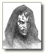 Maul Drawing by Gillian Simpson