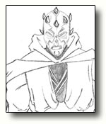 Darth Maul Sketch