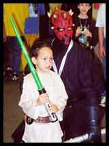ScottMaul and a Young Jedi Pose for a Picture!