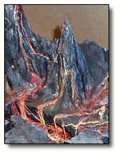 Mustafar diorama