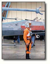 Rebel Pilot and X-Wing