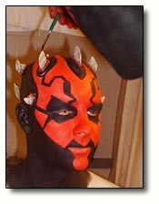 And at the tip of the horns, I like to ...