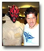 ScottMaul and Ray Park Growl for the camera!