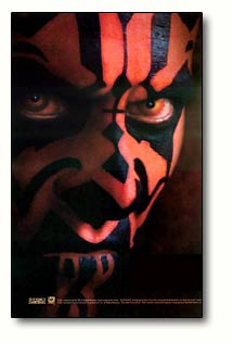 Darth Maul in New DVD Advertisement