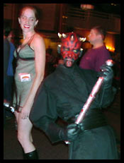 ScottMaul and Jess at DragonCon 2001